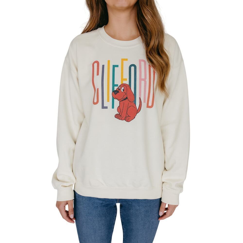 Urban Outfitters Desert Dreamers Clifford The Big Red Dog Sweatshirt Size XS NWT